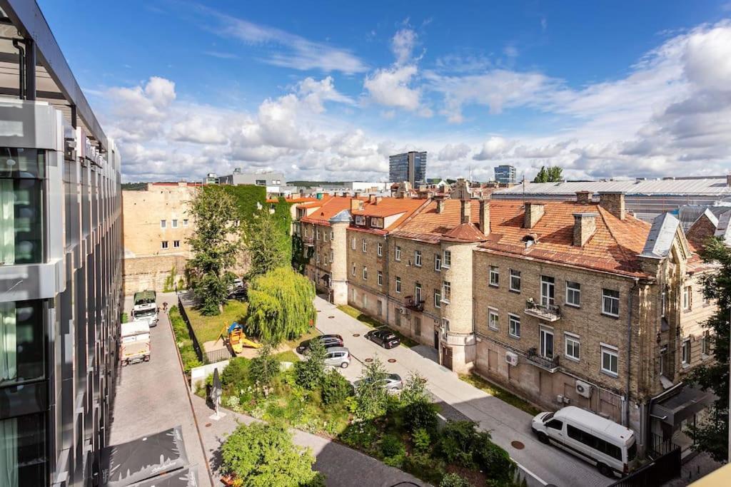 Luxury Apartment In Gediminas Avenue With Terrace VNO Exterior photo